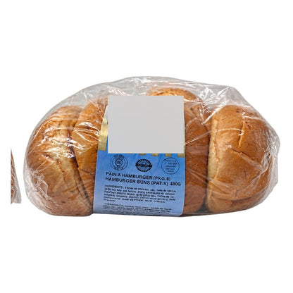 Brioche burger buns · frozen · 200 packs of 6
